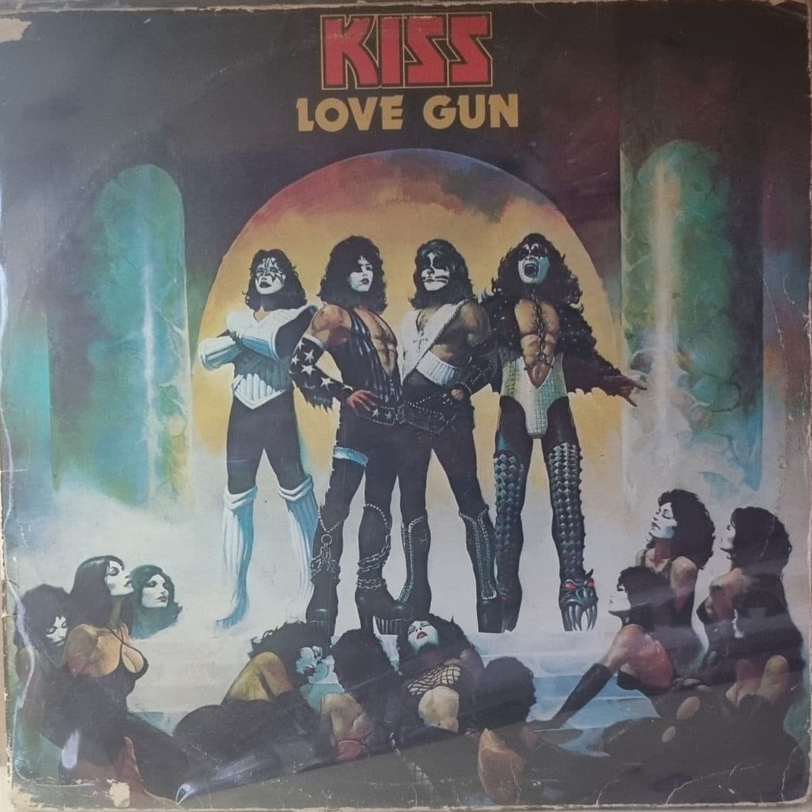 Kiss — Love Gun, foto do exemplar anunciado