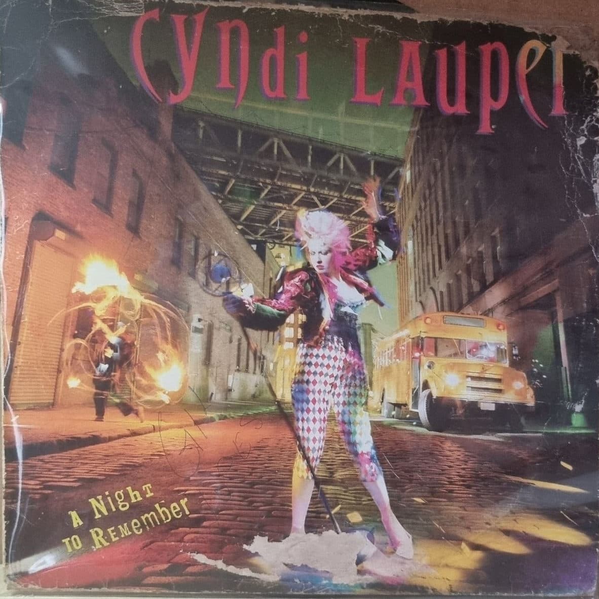 Cyndi Lauper — A Night to Remember, foto do exemplar anunciado